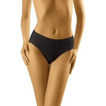 Kalhotky Dámské kalhotky Tahoo Comforta Black - Wol-Bar XXXL