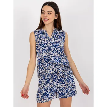 Dámská halenka Dámská halenka D73771R11115A tmavě modrá - FPrice S