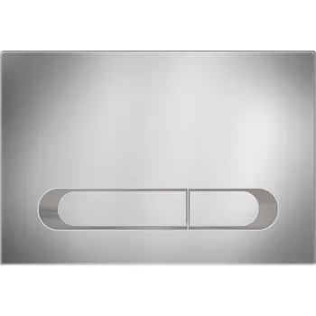 Splachovací tlačítko Splachovací tlačítko pro WC Kk-Pol M08 stříbrné