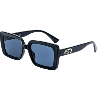 Sluneční brýle G1807 černé s tmavými skly Obyčejné čočky