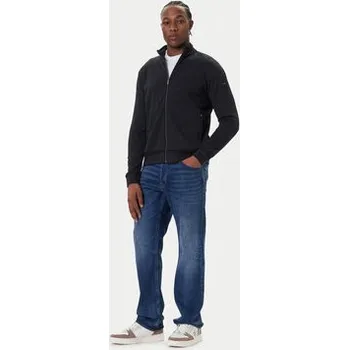 Pánské oblečení Bugatti Mikina 8750-85170D Černá Regular Fit L