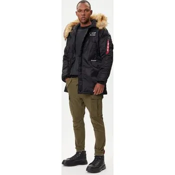 Alpha Industries Zimní bunda N3B Airborne 188141 Černá Regular Fit L