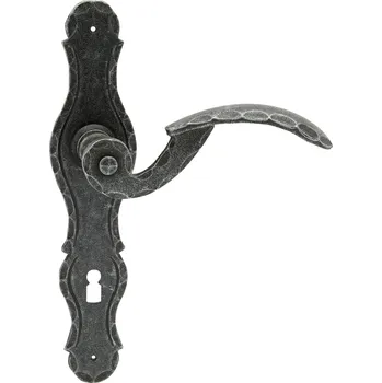 Dveřní kování COBRA dveřní štítové kování BREMEN černé Provedení: PZ, Rozteč kování: 92