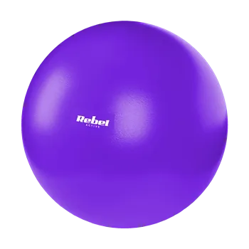 Gymnastický míč Rehabilitační pilates míč REBEL ACTIVE RBA-3103-PU 25 cm fialový