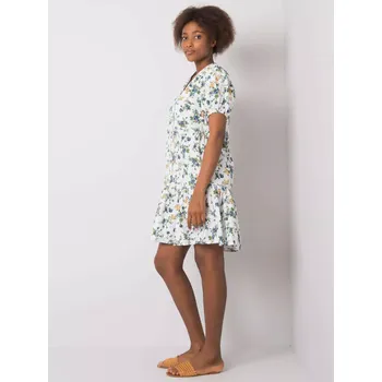 Dámské šaty Šaty RO SK 2508.38P bílá zelená XL