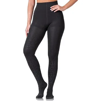 Dámské punčochy Dámské zimní punčocháče, extra hřejivé WINTER 100 DEN - BELLINDA - animal print XL