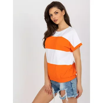 Dámská halenka Halenka RV BZ 8640.32X oranžová S/M