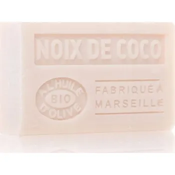 Mýdlo BIO mýdlo z Marseille Kokos 125g Label Provence