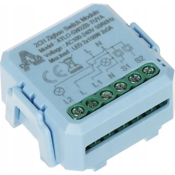 IP kamera INTELIGENTNÍ SPÍNAČ ATLO-SW2ZB-TUYA ZigBee, Tuya Smart