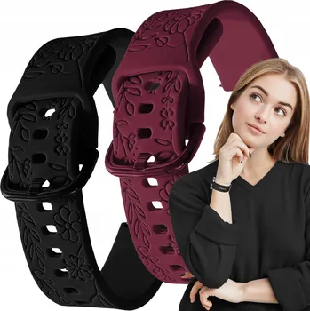 Řemínek na hodinky Sada: 2x Řemínek pro Samsung Galaxy Watch 7 40mm chytré hodinky řemínek 20mm