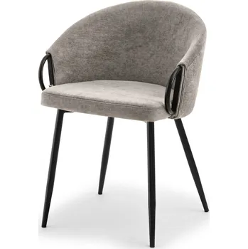 Jídelní židle Jídelní židle FINBAR - šedá/černá