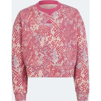 Chlapecká mikina Dětské kalhoty FI Allover Print SWT Jr HR5828 - Adidas 140 cm