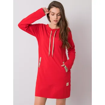 Dámské šaty Šaty RV SK 6067.15x červená S/M