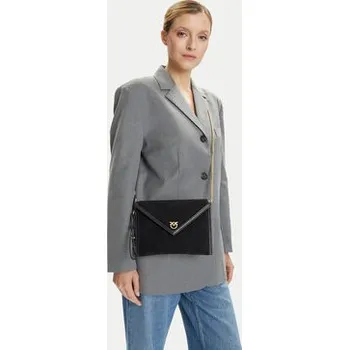 Kabelka Kabelka PINKO Flat Purse Handle AI 25-26 PCPL 104820 A2JH Černá OS