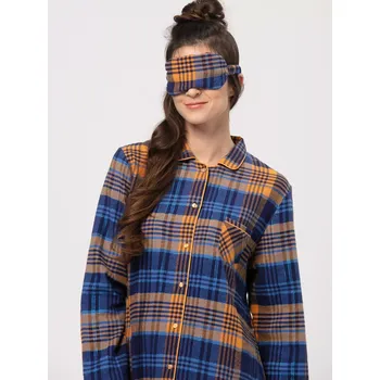 Škraboška na spaní Páska na oči Key LHO 881 hnědá univerzální