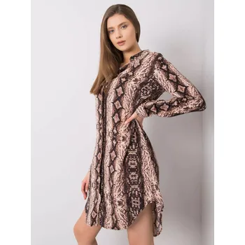 Dámské šaty Šaty TO SK 1103 9.10P hnědá M