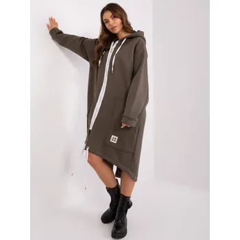 Dámská mikina Mikina PM BL 8178.97P khaki S/M