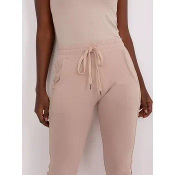 Dámské kalhoty Tepláky RV DR 8518.08P béžová XL