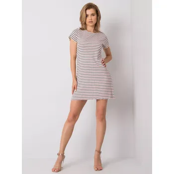 Dámské šaty Šaty TW SK G 076.81P bílá a červená S