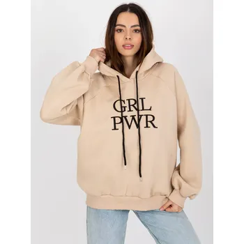 Dámská mikina Dámská mikina EM BL 651 2.14X béžová - FPrice jedna velikost