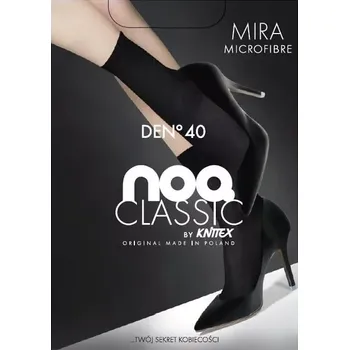 Pánské ponožky Dámské ponožky Knittex Mira 40 den grafit Univerzální