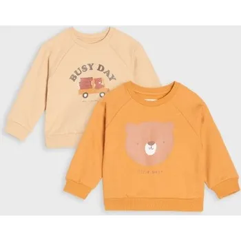 Chlapecká mikina Sinsay - Sada 2 mikin - béžová - 013FX-08X - 013FX-08X-68