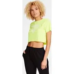 Dámské tričko E02I01JA911 FLYL neonově žlutá - GUESS neon žlutá S