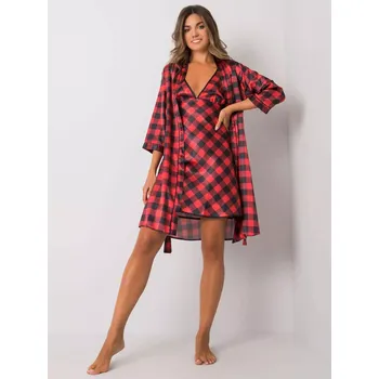 Dámská halenka Sada BR KMPL 2533 černá a červená L