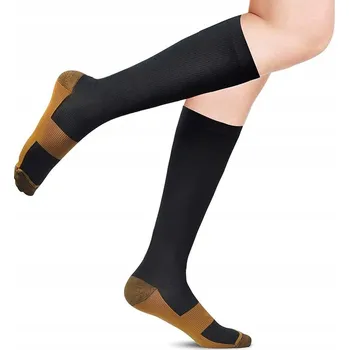 Dámské ponožky Kompresní podkolenky Coopper univerzální černé