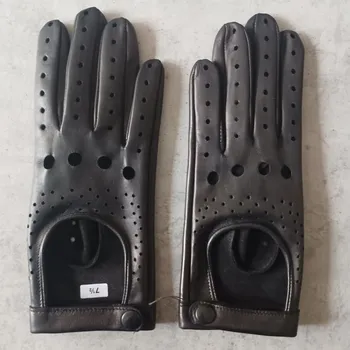 Rukavice Řidičské rukavice z jehnětiny Barva: Černá, Velikost: 7,5