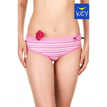 Kalhotky Dámské kalhotky LPP 949 A22 zelená/růžová XL