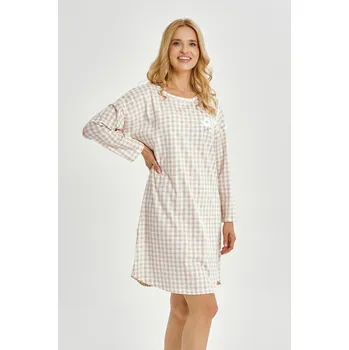 3437 NOČNÍ KOŠILE VERA S-XL béžová XL