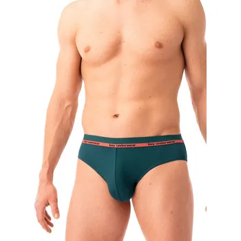 Slipy Klíčové kalhotky MPP 286 B25 A'2 M-2XL černo-zelená XXL