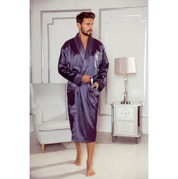 Pánský župan Pánský župan SATYNA 940 - DE LAFENSE šedá L