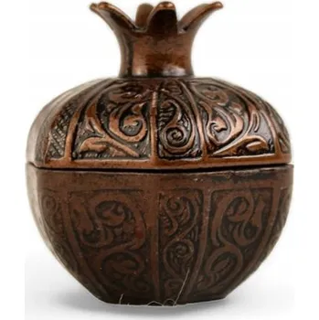 Obraz Dekorativní kovová dóza v tureckém stylu