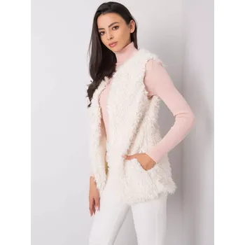 Dámská vesta Vesta AT KZ 22105.11P ecru S/M