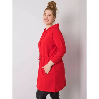 Dámská mikina RV BL 6853.10P červená jedna velikost