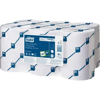 Papírový ručník Essity Czech Republic s.r.o. TORK 471110 – Papírové role EnMOTION H13, 2vrstvé, bílé, karton (6rolí)