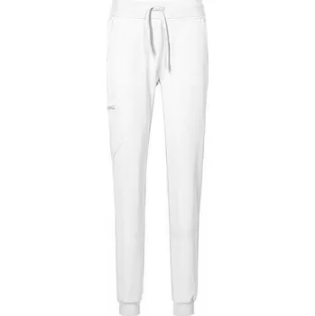Exner Unisexové rovné strečové pracovní nohavice Barva: Bílá, Velikost: L EX332