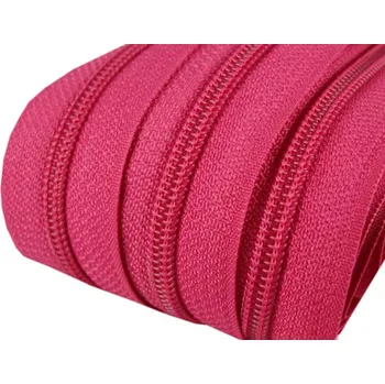Zip Zip spirálový 5 mm metráž pro jezdce typu POL - 146 růžová tmavá