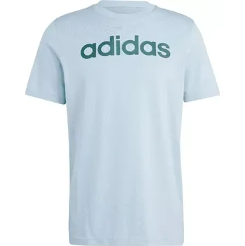 Pánské tričko Tričko adidas Essentials Single Jersey Linear s vyšitým logem M IJ8651 M
