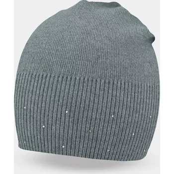 Čepice Dámská pletená čepice CZ082 - 54-58 / šedá