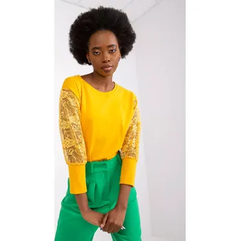 Dámská halenka Halenka-RV-BZ-7551.19 světelně oranžová M