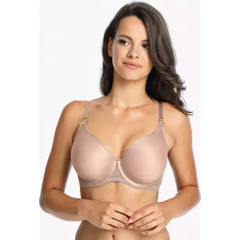 Podprsenka Vyztužená dámská podprsenka full cup Gaia Gaja BS 1082 moka 90D