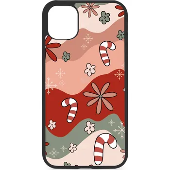 Náhradní kryt pro mobilní telefon Kryt na mobil iPhone wavy christmas iPhone: 17