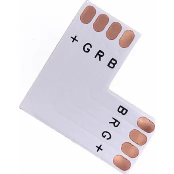 LED páska Konektor pro RGB LED pásek LED-SOLD-L-RGB, tvar L 10mm