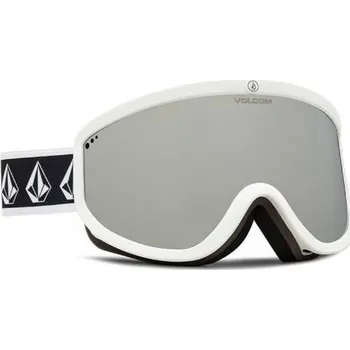 Snowboardové brýle Volcom FOOTPRINTS WHITE RERUN/SILVER CHROME silver mirrors (VG0622316) jedna velikost
