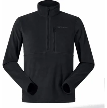 Pánská mikina BERGHAUS Prism Half Zip Polartec® Fleece - pánská fleecová mikina, velikost M (černá)