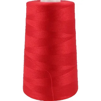 Nit Šicí nitě, overlock, 5000 m, barva červená