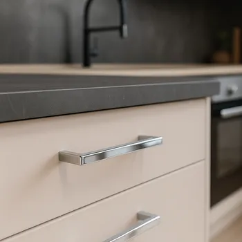 Siro Úchytka PISA / Lesklý chrom 96 mm